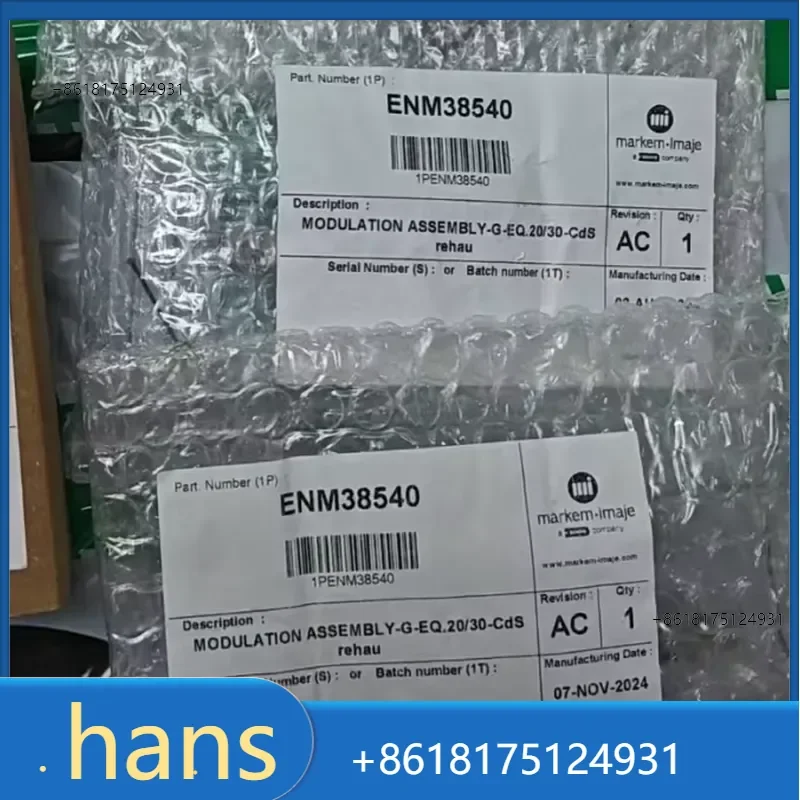 2026 Factory Direct Sales Hot Sell New Markem-Imaje Spare Parts Imaje ENM38540 Modulation Assembly G for Imaje