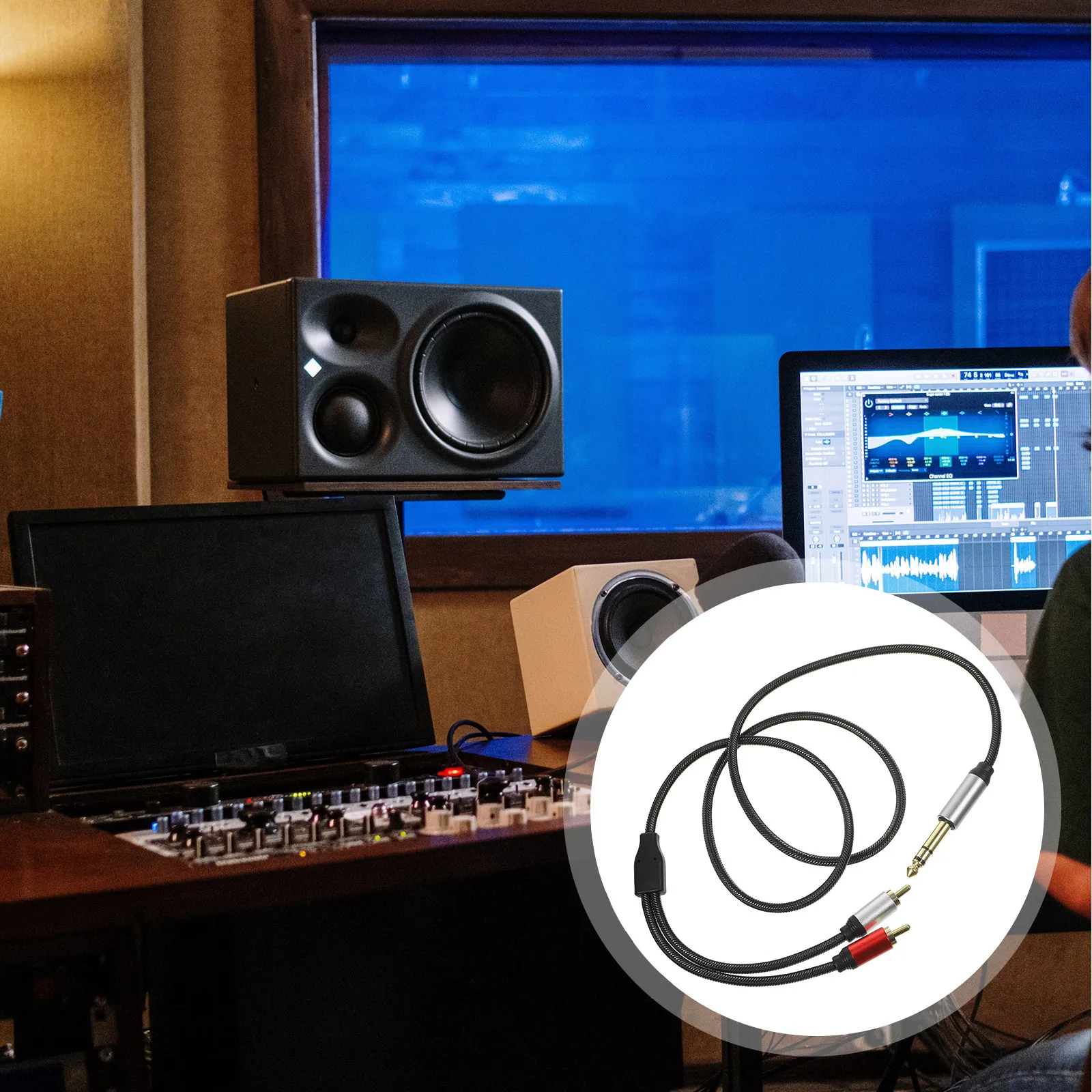 Premium Audio Transferring Cable Robust Tinned Copper Construction Stable Signal Transfer Xlr Audio Cord for Studio Sound