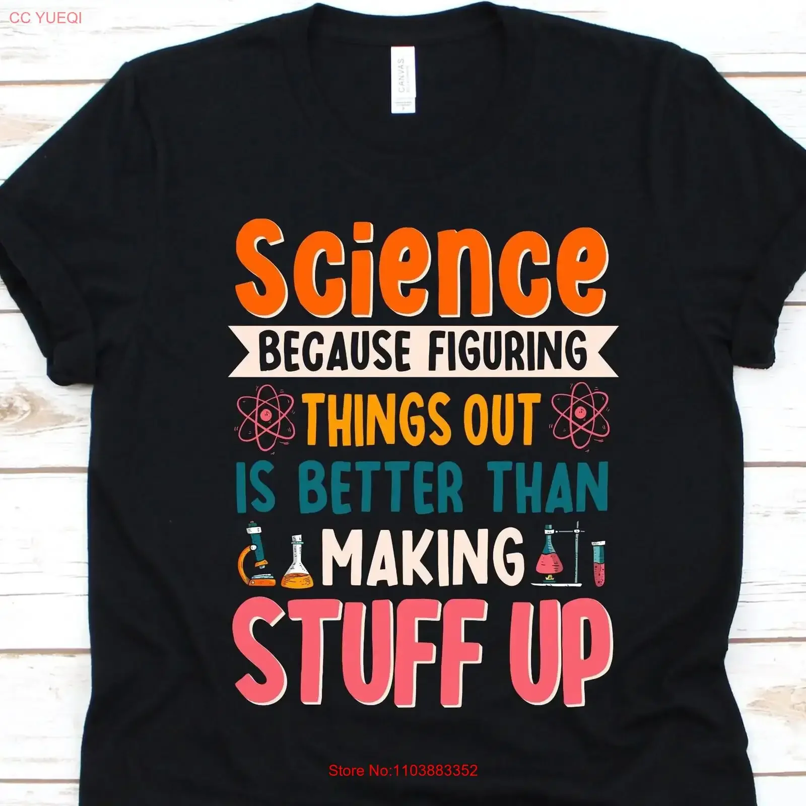 T-shirt « Science : pour comprendre les choses » pour les passionnés de STEM, les défenseurs de la technologie, les ingénieurs et les amateurs de mathématiques, style vintage délavé