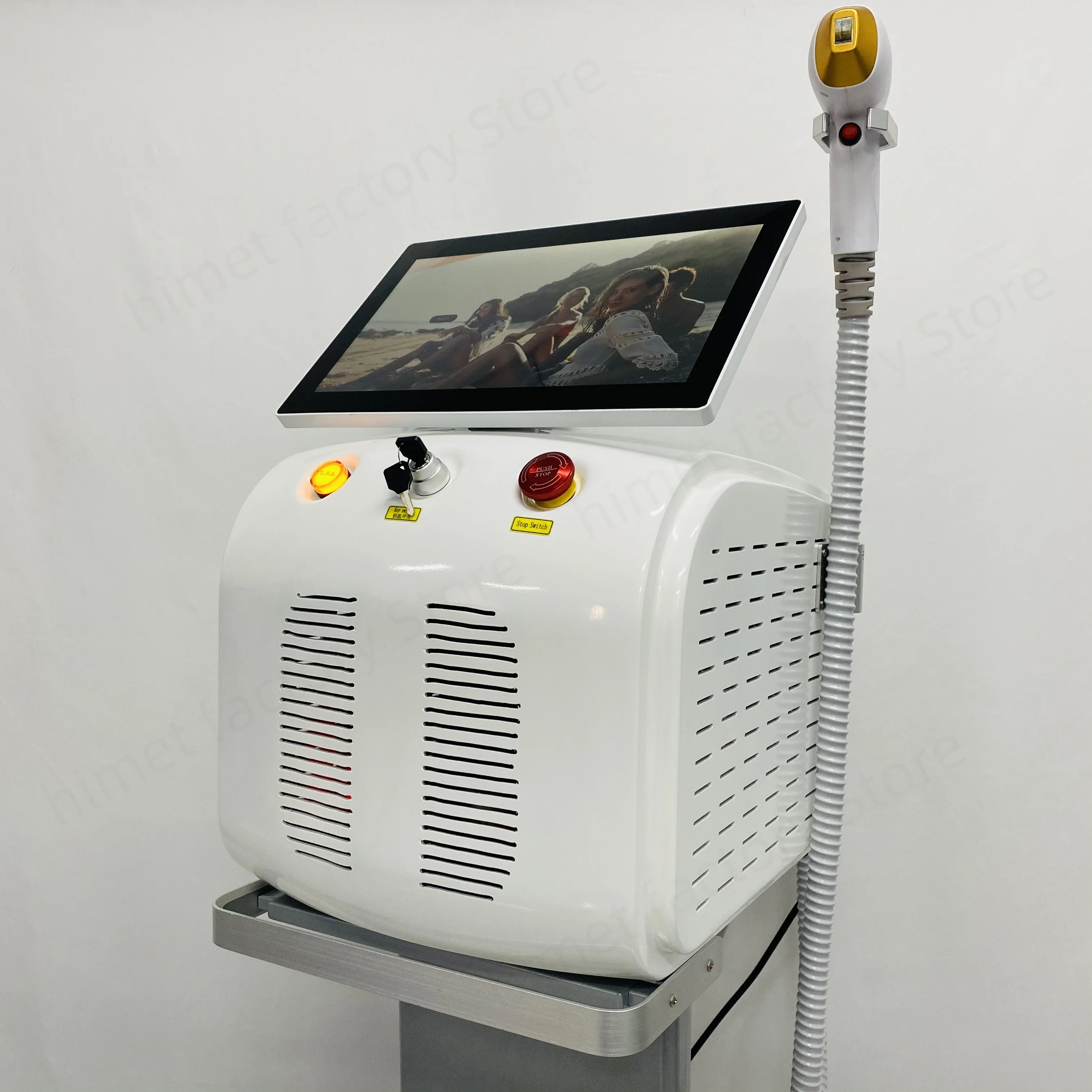 

Best 4000W PRO 808nm Diode Laser Hair Removal Machine Ice Platinum 755 808 1064 Hair Removal Laser Permanent REMOVE HAIIR LASER