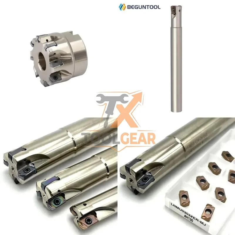 2026China*Factory* Facing Milling Cutter EXN Series EXN03R016M16.0-02 TXN Series Toolholder LNMU Inserts LNMU0303
