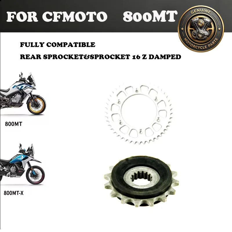 For CFMOTO 800MT Rear Sprocket 800MT-X CF800MT CF800-5 Sprockets Chain Plates Tooth Discs Flywheels Motorcycle Original Parts