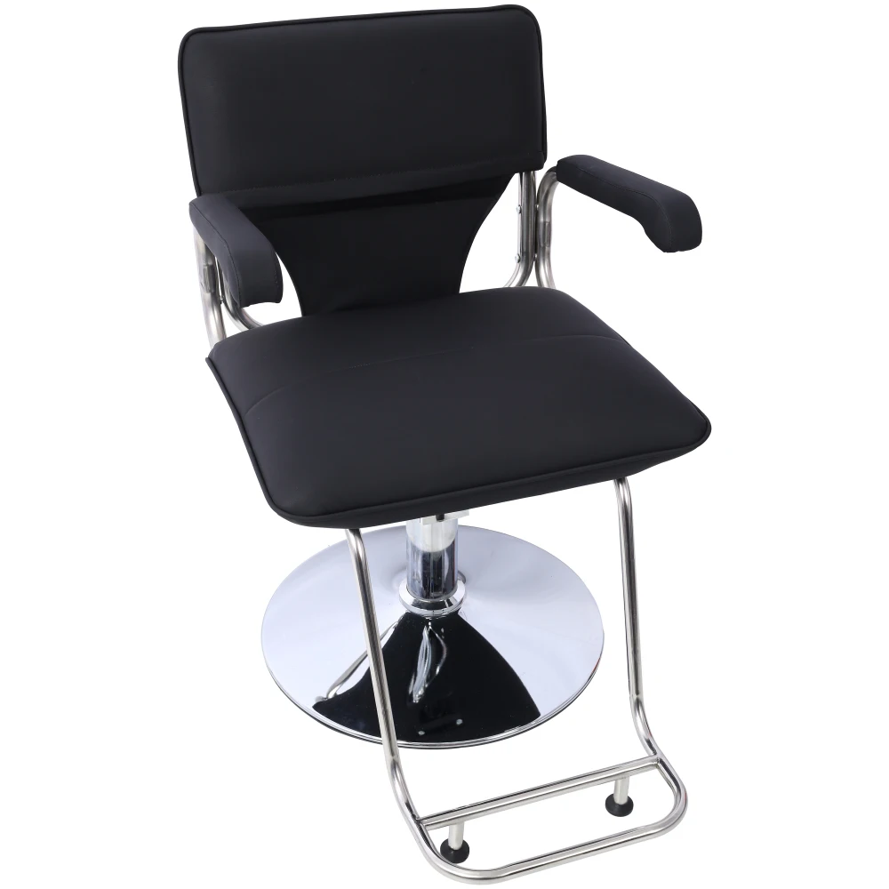 

Stainless steel frame,Fashion style Hair Salon Chair Styling Heavy Duty Hydraulic Pump Barber Chair Beauty Shampoo Barbering