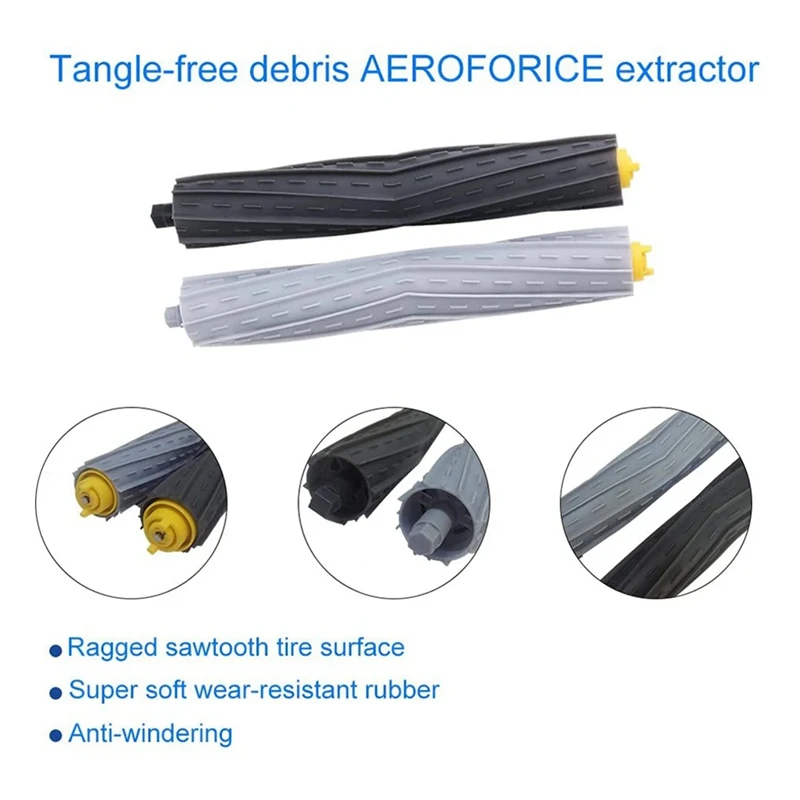 Основные Роликовые щетки для Irobot Roomba 800, 900, 805, 864, 871, 891, 960, 961, 964, детали