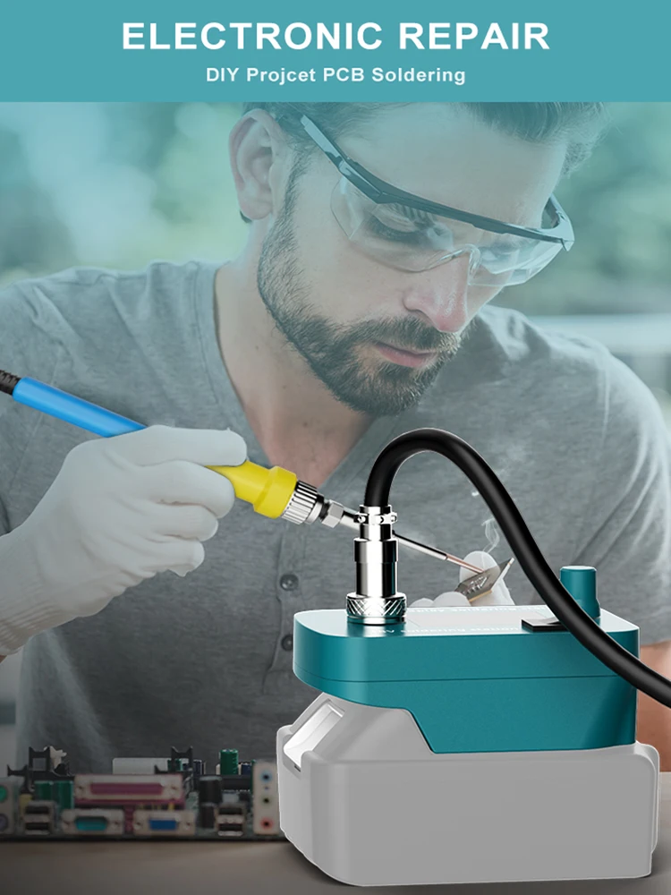 Cordless Soldering lron For Makita For DEWALT For Milwaukee For Bosch 18V Electric We