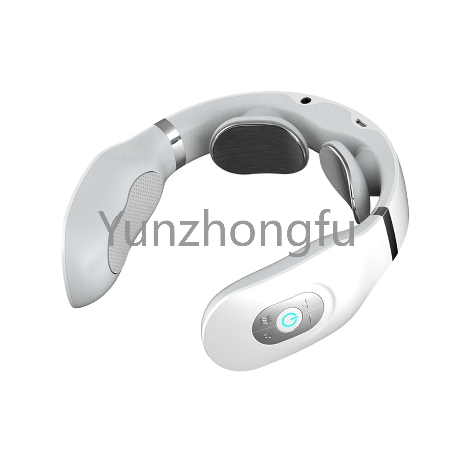 

Canada in Stock New products Cervical neck vibration pulse intelligent hot compress rechargeable neck massage white