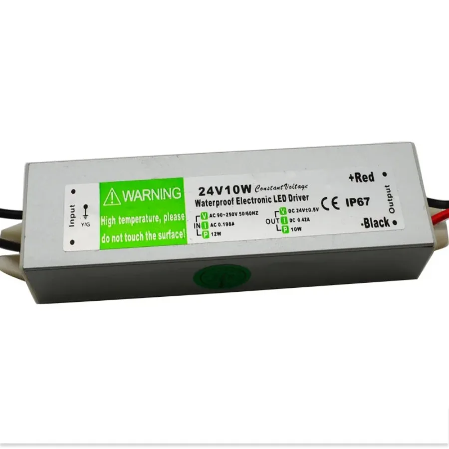 DC12V 24V 10W 20w 30w 50w Electronic LED Driver,ip67 Waterproof, Outdoor Lighting Equipment Dedicated Power Supply Transformers