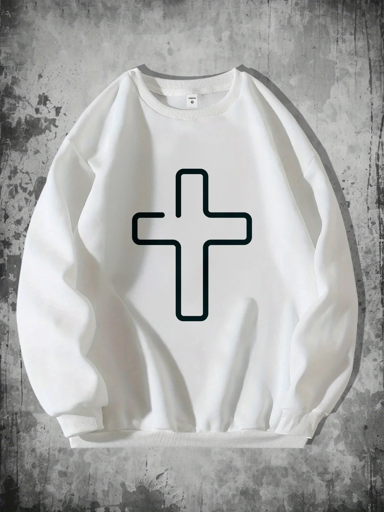 

Мужские футболки, роскошные дышащие осенние футболки с длинными рукавами, черная футболка с перекрестным контуром и графическим принтом, базовая футбольная винтажная футболка 90-х годов