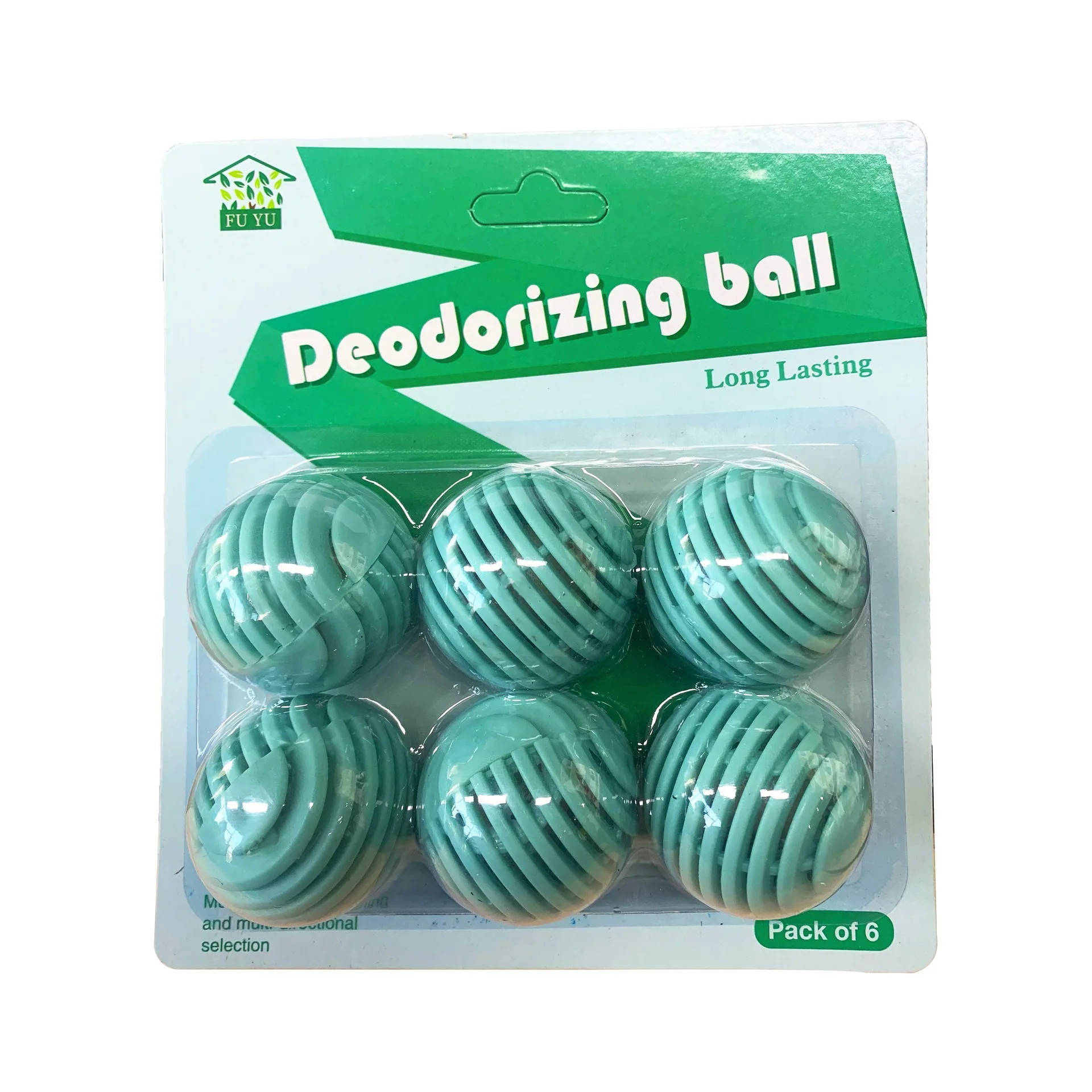 6Pcs/Pack Deodorizing Ball,  Mildew and Insect Proof, Long-lasting Air Freshener, for Wardrobe, Shoe Cabinet, Bathroom and Car view 6