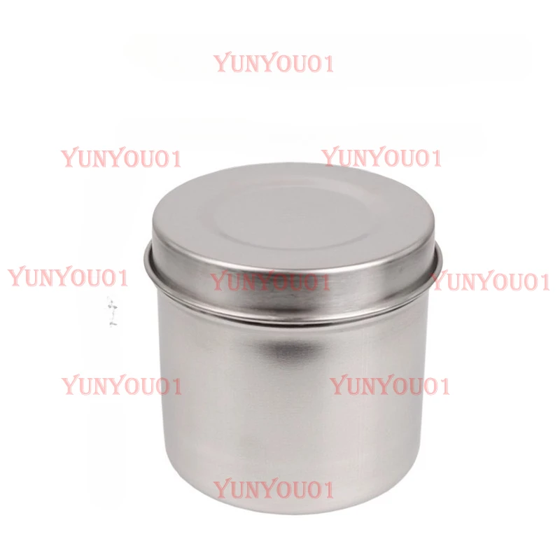 304 Material Cotton Tank Alcohol Sterilization Box Stainless Steel Tattoo Jar Foam Ball Cotton Jar