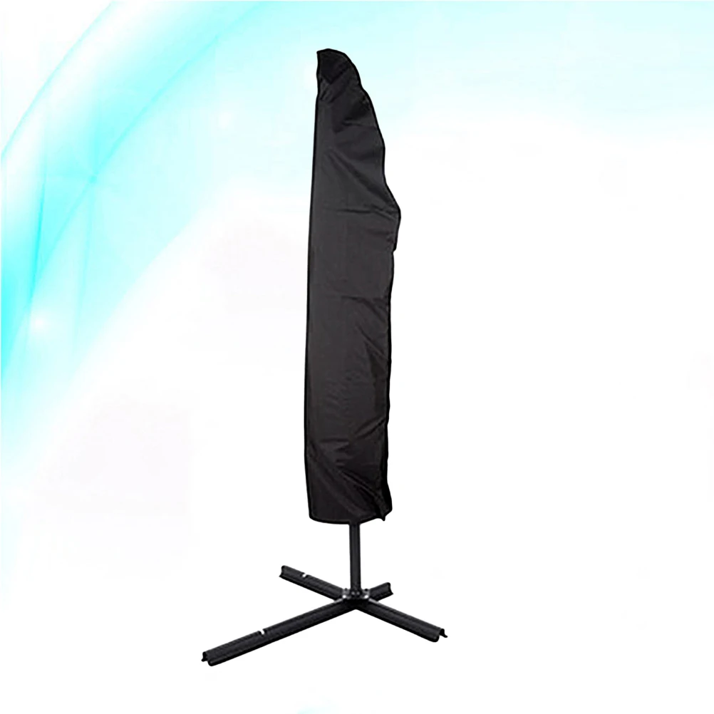 

Parasol Cover Waterproof Market Patio Offset Banana Cantilever Drawstring Oxford UV Dust Proof Breathable Lightweight Side