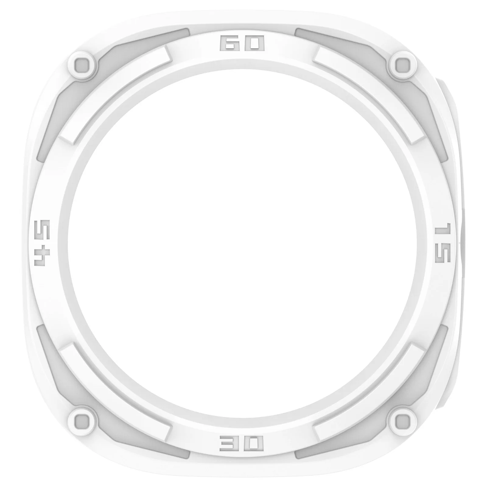 เคสป้องกันแบบกลวงสำหรับนาฬิกาซัมซุงอัลตร้า47มม. ฝาครอบ TPU ทนทานพร้อมอุปกรณ์ตกแต่งนาฬิกาสเกล