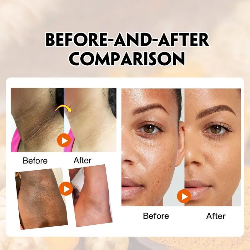 Peeling z kurkumą 5,29 uncji Głęboko oczyszczający nawilżający peeling do bikini do ciemnej skóry wewnętrznej Rozjaśniający peeling do twarzy i ciała
