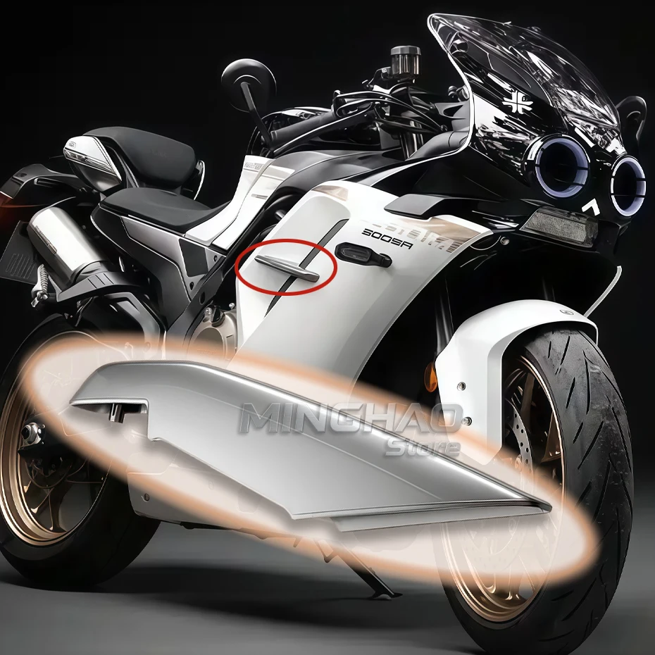 For CFMOTO 500SR SR500 VOOM CF500-9 Original Parts Accessories Fixed Wing Deflector Decorative Plate Housing 500SR
