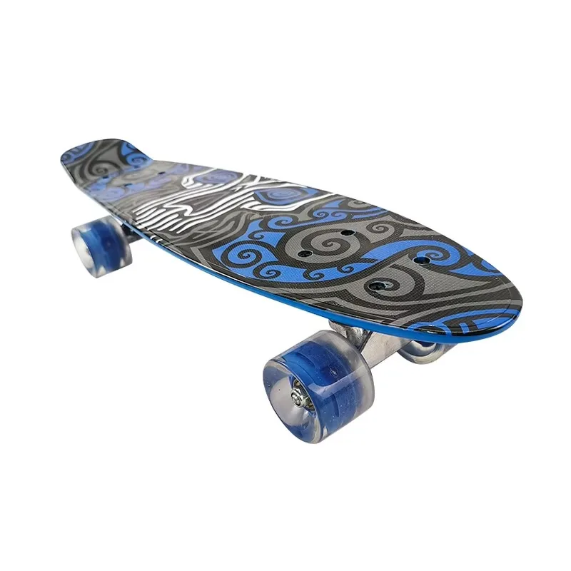 Colorful Outdoor Friendly Adult Teen Portable Full Cruiser Skateboard