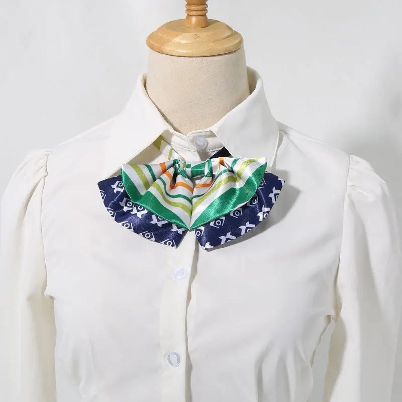 

Банк 4S магазин бизнес-зал галстук-бабочка профессиональный женский галстук носовой платок в наличии бант цветок шпилька шелковый шарф носовой платок