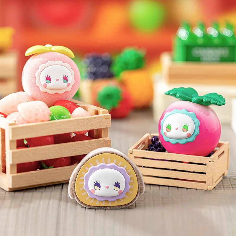 Emma Secret Forest Colorful Sweetheart Beans Series Blind Box Toys Mystery Box Original Figure Cute Doll Kawaii Model Gift