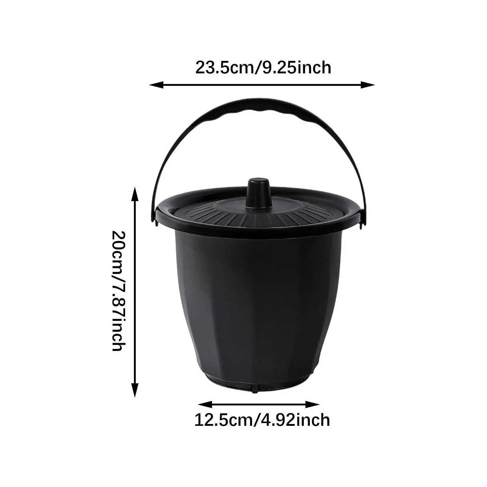 Potty Urinal Bottle with Lid Urine Bucket Urine Pots Spittoon Chamber Bucket for Elderly Female Male Child Adults Children