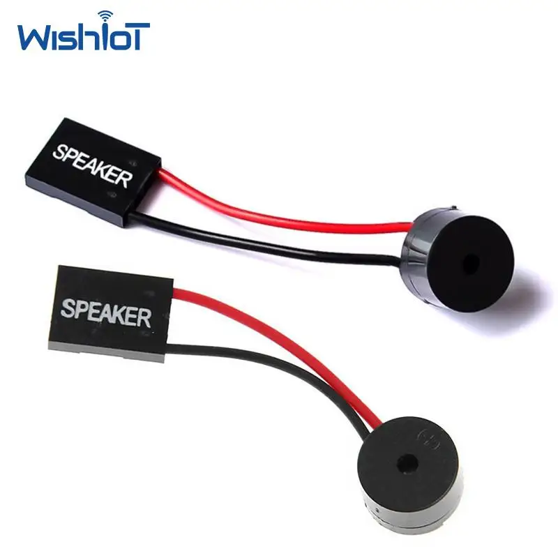 Motherboard Mini Internal Speaker PC Case Buzzer Alarm Signal Module Board Parts Set Compatible for Computer System DIY