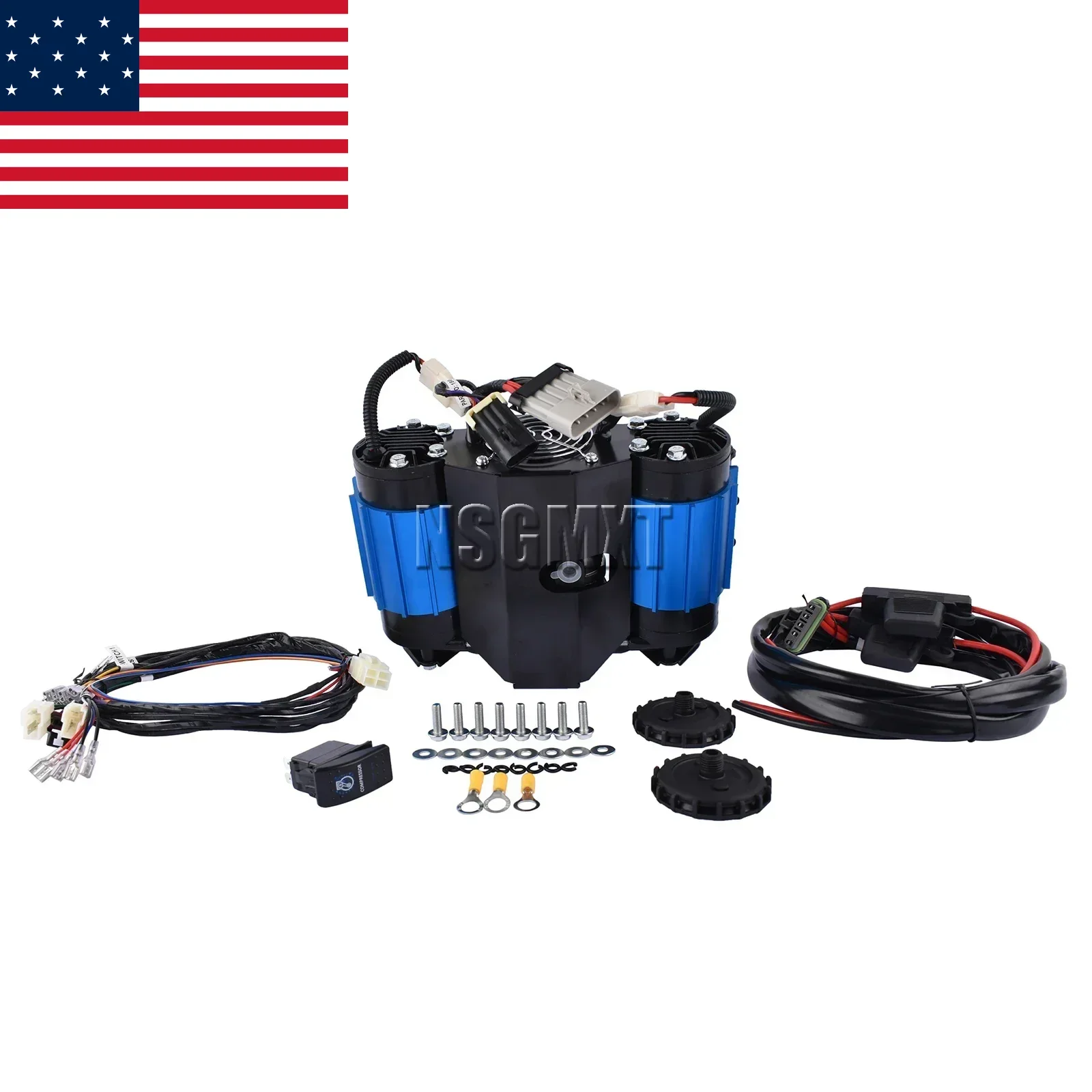 

AP03 Air Compressor Twin Deluxe Inflation CKMTA12 High Output 12V Universal Brandnew