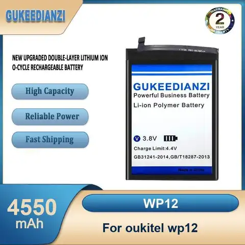 Battery For Oukitel K15 Plus wp12 C5 PRO K6000 C17 C8 WP27 S117 WP2 C19 WP22 S109 U22 C10 K7 Power WP5000 C22 pro/S70 WP23