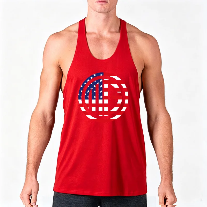 Men's Active Lightweight Running Vests Quick-drying Mesh Breathable Sleeveless Shirt Sweat-absorbing Training Vest Sports Gym