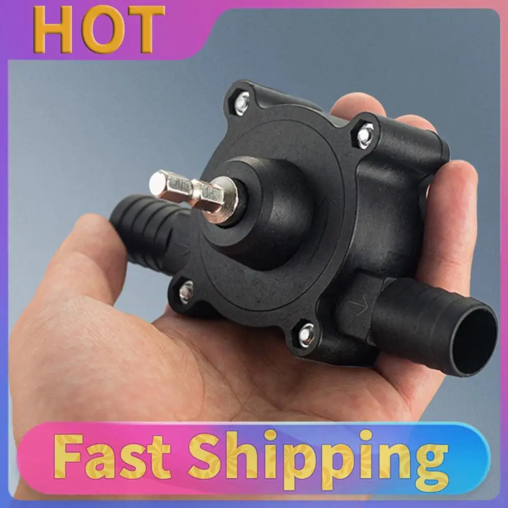 

Electric Drill Pump Portable Mini Hand Liquid Transfer Pump Self-priming DC Pumping Machine Home Garden Outdoor Tool