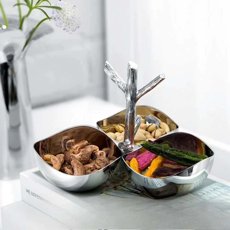 Luz de luxo nogueira prato frutas secas mesa chá tigela comida prato porca bandeja chá madeira maciça frutas criatividade