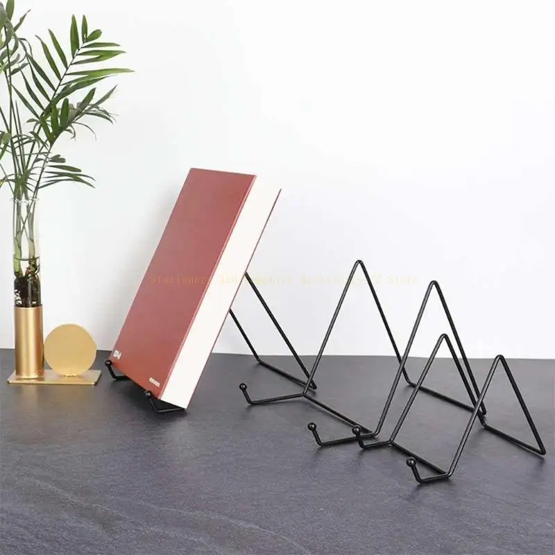 3 PCs Exibição ferro pequena para placas decorativas