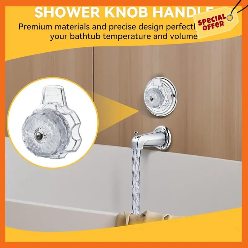 -A20Z MXT11 Temperature And Volume Handles For Mixet Tub And Shower Knob Shower Volume Control Handle Faucet Replacement Handles