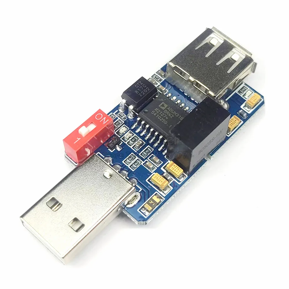 USB Isolator Modules USB to USB 4-Channel 1-Channel Coupling Protection Board ADUM3160