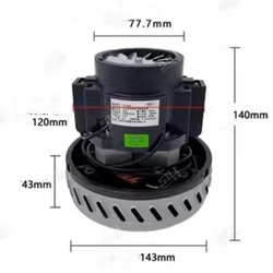 Motore aspirapolvere 1600W per motore motore Jeno JN202 Chigo Jieyun V2Z-A24 ventola JN502