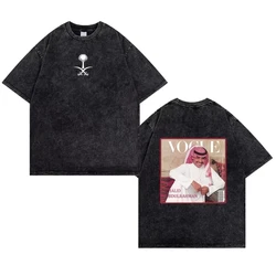 Saudi National Day T-shirt 23 September 1932 T-shirts Summer Vintage T-Shirts King of Saudi Arabia Tshirts Y2k Streetwear Tshirt