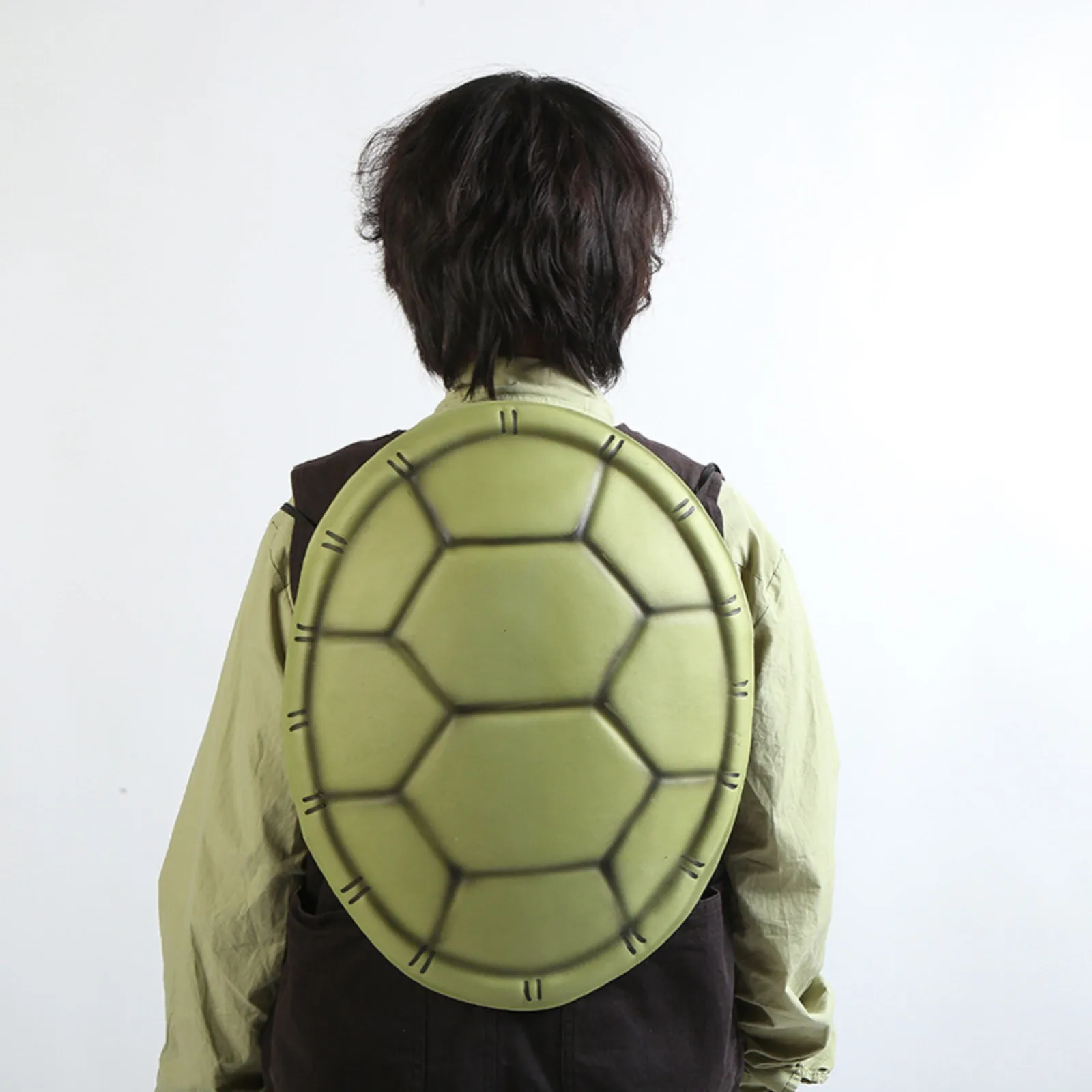 Simulated Turtle Shell Cute Back Decoration Halloween Costume Props Eva Turtle Fake Back Cosplay Props Fake Turtle Back Toy Kid