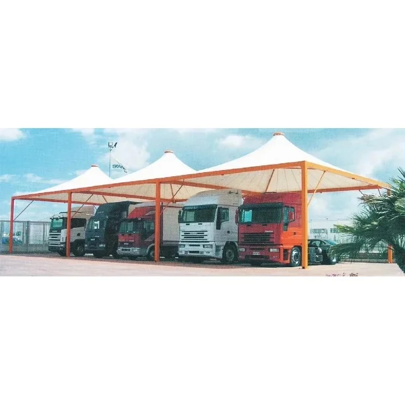 New, High Quality, Top-Selling ProductOutdoor Car Parking Shed Membrane Structure Canopy Tent