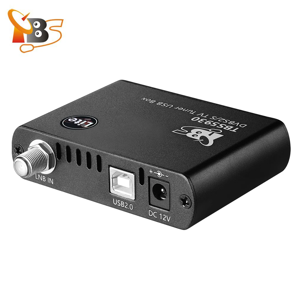 TBS5930 لايت DVB-S2/S موالف التلفزيون ، بطاقة USB مع VCM ، ويدعم البث التلفزيوني عبر الانترنت