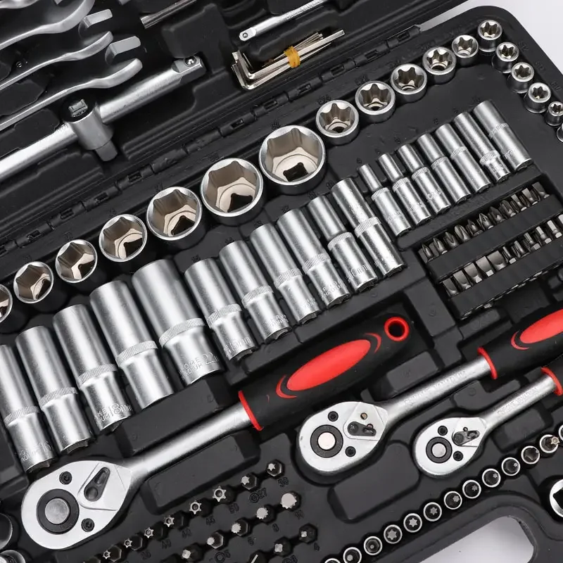 216PCS ratchet combination Socket   tool kit Wrench Set Hand Tool sets Socket Set