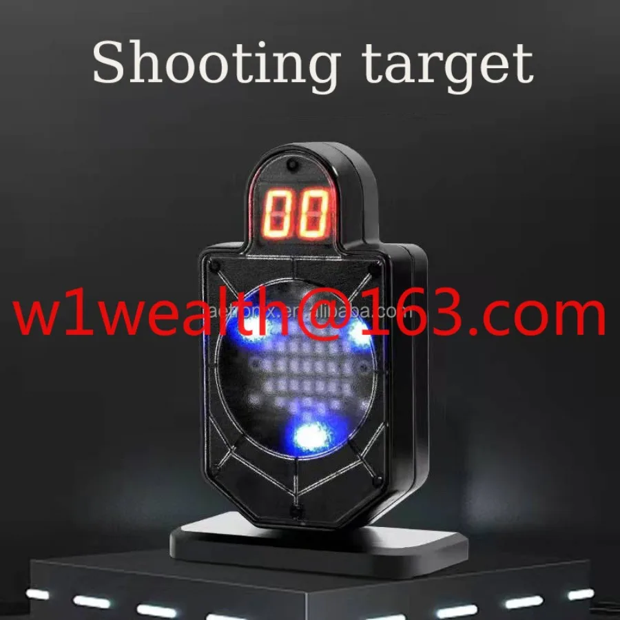 9Mm 380 45 laser training projectile for outdoor live-fire training, counting electronic scoring laser target