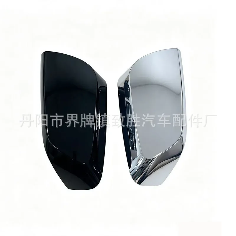 For 2014-2020 Chevy Impala Rear View Mirror Cover Cap Black White Electroplated Replacement Housing Shell Trim Accessories