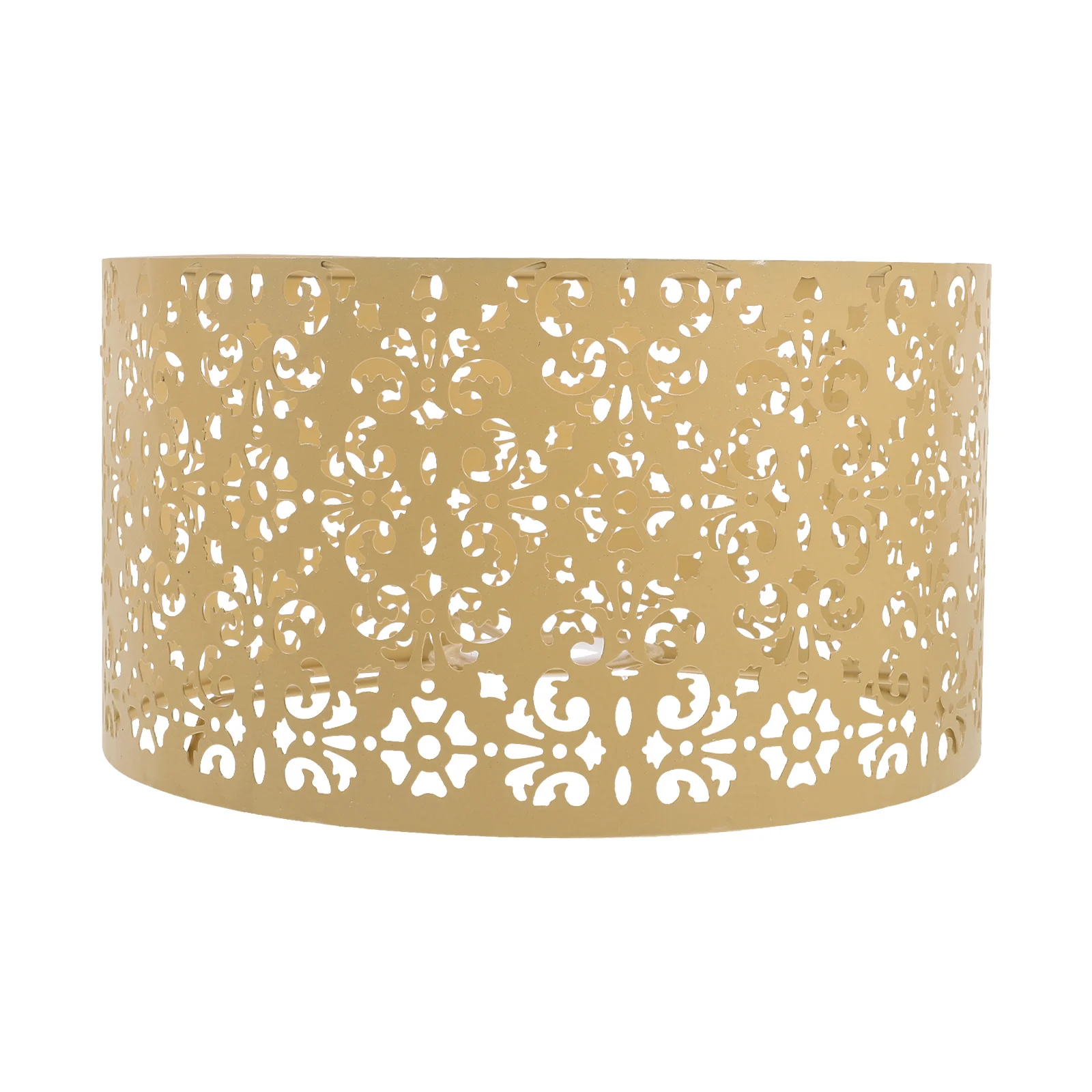

Metal Hollow Lamp Shade Modern Design Table Lamp Shade Cover Replacement for Bedside Floor Lamps Light Shades Ceiling