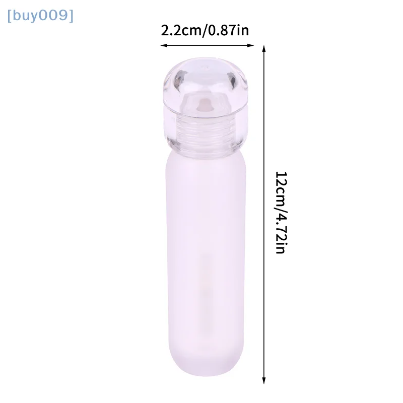 1 pz vuoto 3 ml trasparente lucidalabbra tubo riutilizzabile mini balsamo per le labbra bottiglie contenitori per rossetto per viaggi donne ragazze trucco fai da te