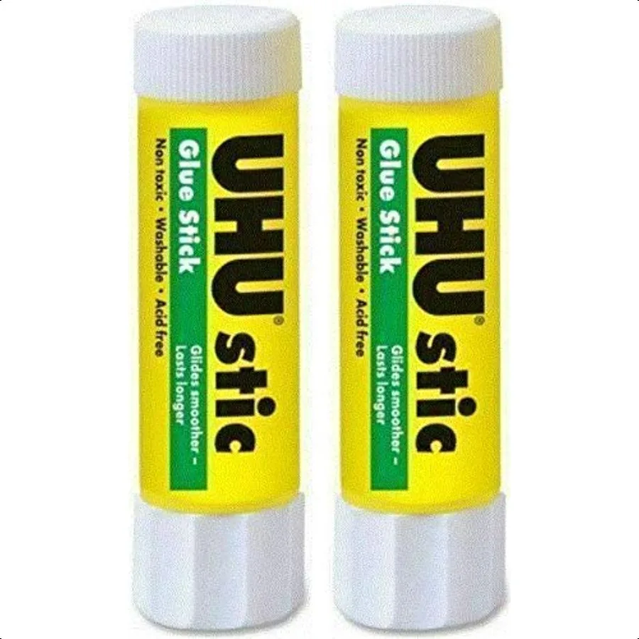 

99655 Stic Permanent Clear Application Glue Stick 1.41 oz 2 Pack