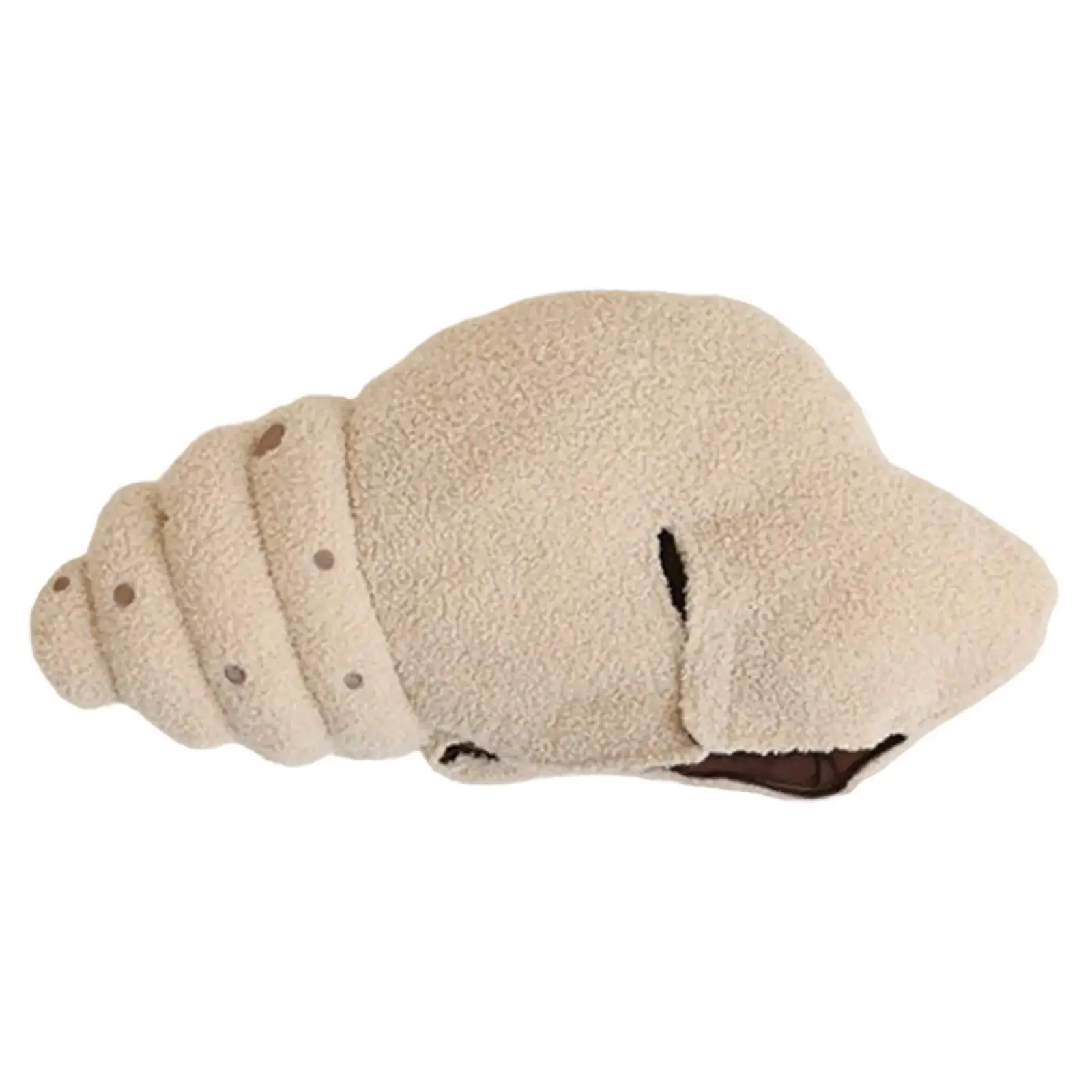 Cappello da conchiglia in peluche, adorabile vestito operato per le celebrazioni di anniversario di vacanza delle donne