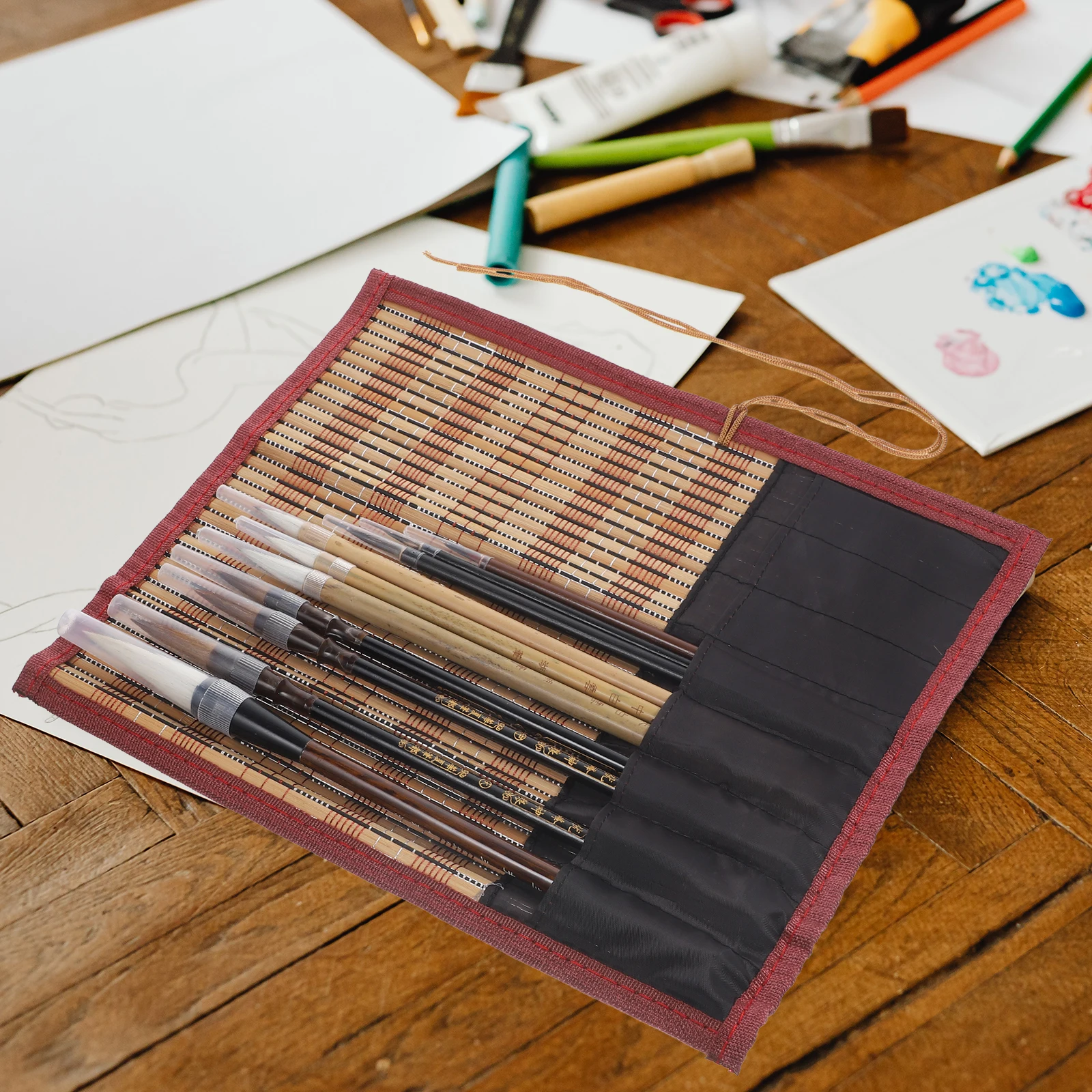 1 set 1 Set Chinese Calligraphy Brush Pen Set Traditional Ink Pens For Writing Painting Drawing Craft Kit Art Supplies