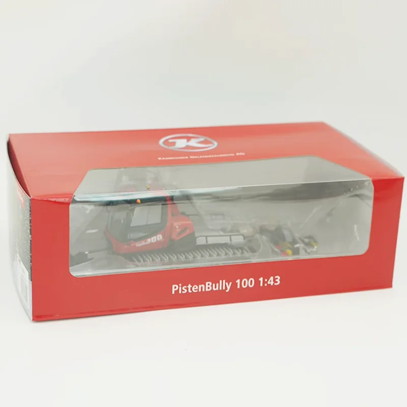 ダイキャスト 1:43 スケール ピステンブリー 100/600/600W 除雪車 合金製 シミュレーションカーモデル コレクション 装飾 男の子向けギフト おもちゃ 静態展示
