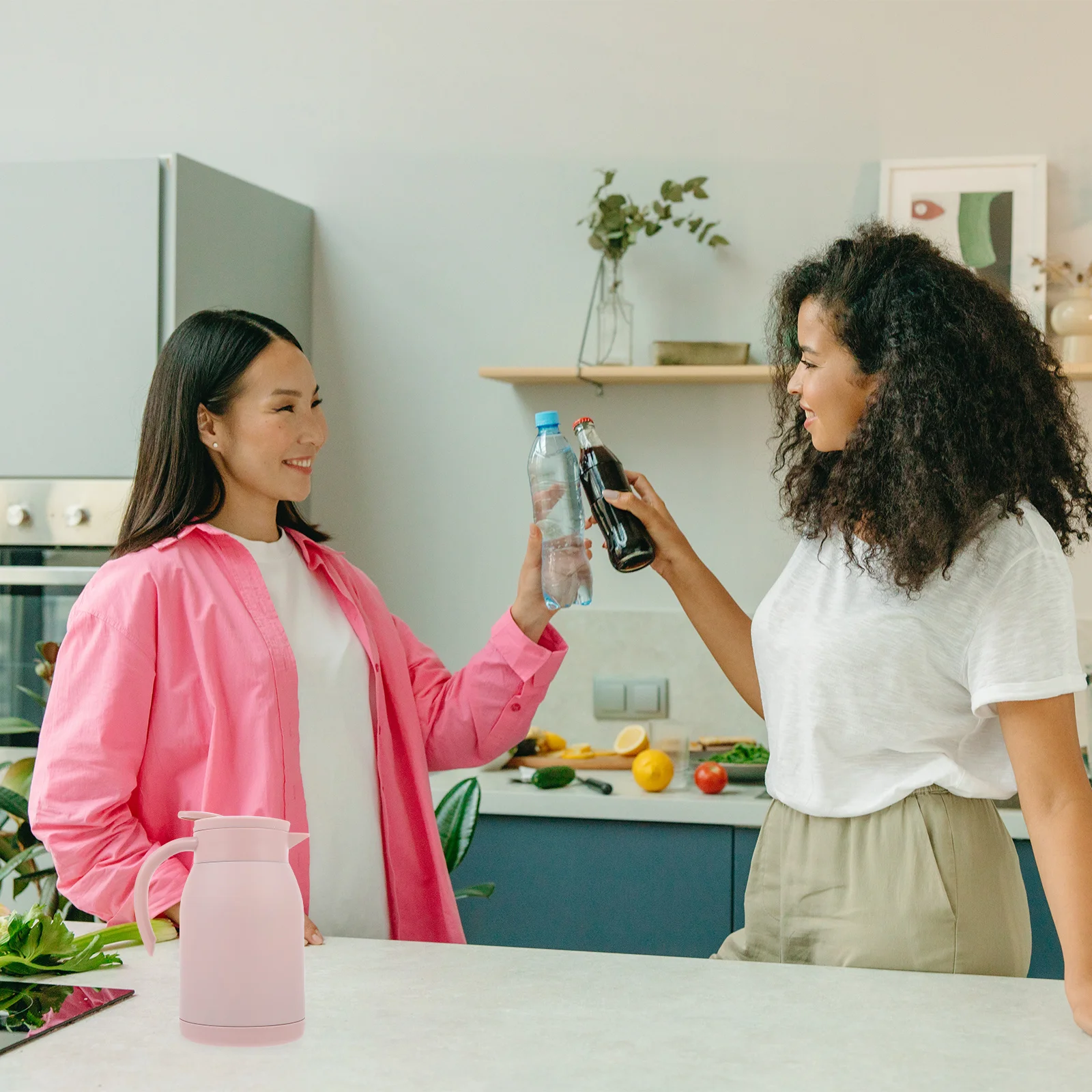 

1pc Insulation Water Bottle Portable Thermal Kettle For Hot Coffee Tea Household Heat Retention Flask Kitchen Barware