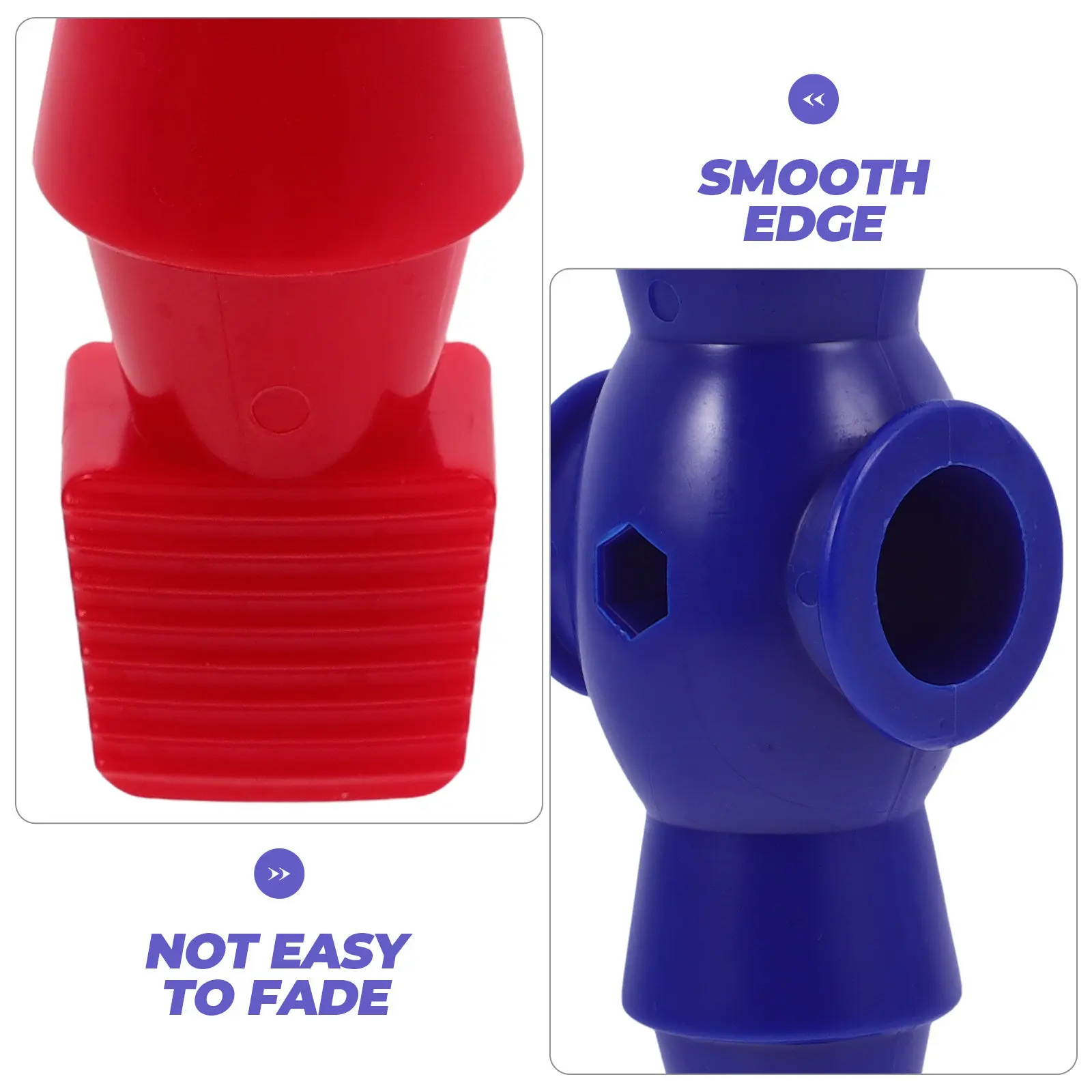 

26Pcs Table Football Players Plastic Foosball Figures Replacement Parts Colors Accurate Play Accessories