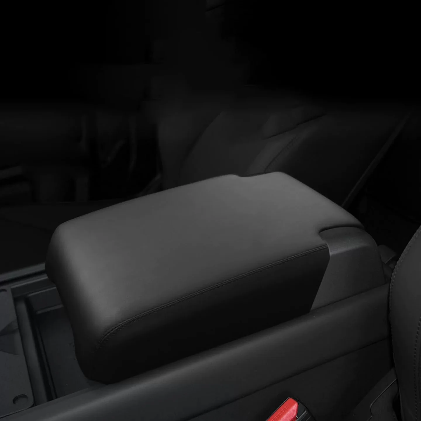 Car Color Leather Overlays on Steering Wheel, Armrest, Gears, Shift Panel Cover for Land Rover Defender 110/130/90 2020-2025 view 2