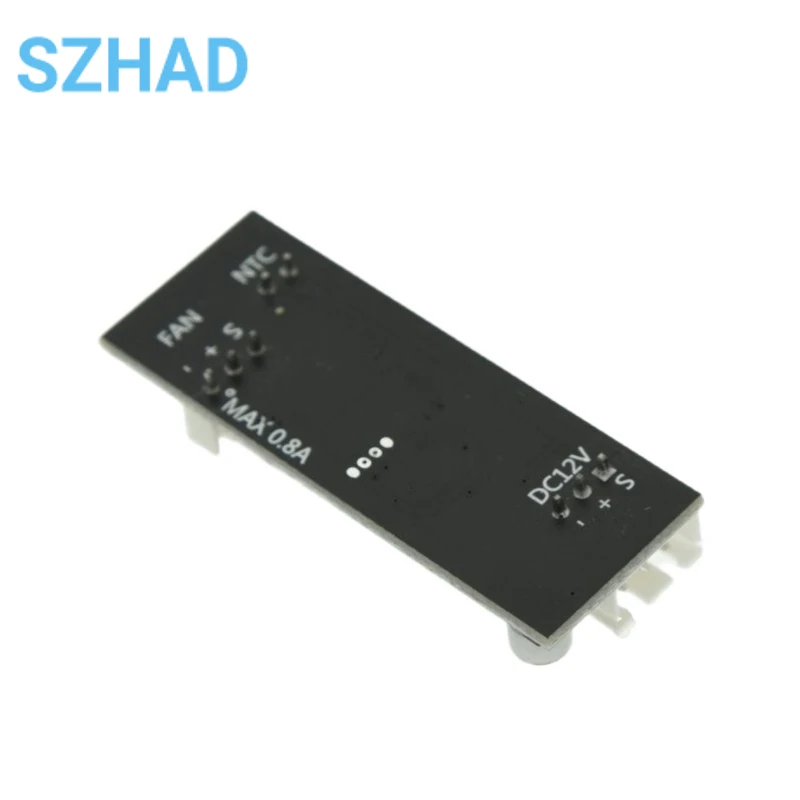 Single 12V 0.8A DC PWM 2-3 Wire Fan Temperature Control Speed Controller Chassis Computer Noise Reduction Module NTC B 50K 3950