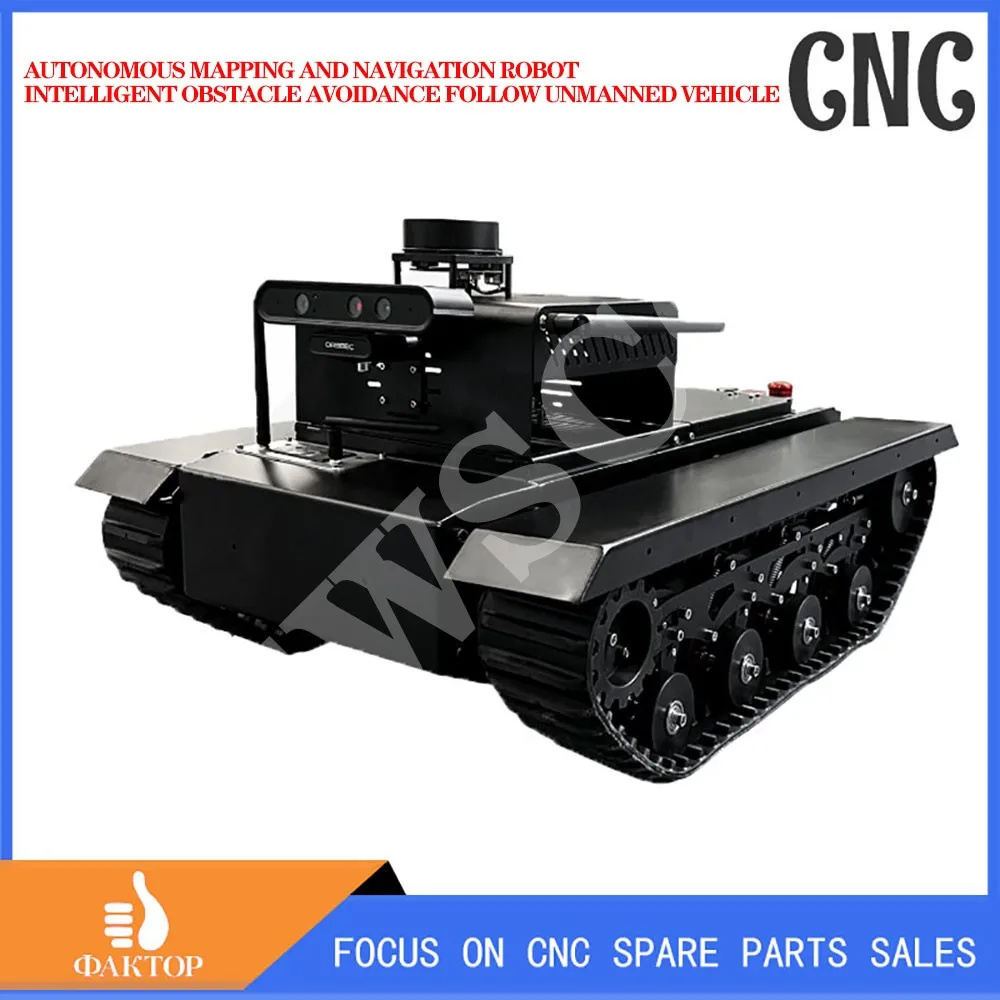 TR500S ROS autonomous mapping and navigation robot Jetson nano intelligent obstacle avoidance following unmanned vehicles